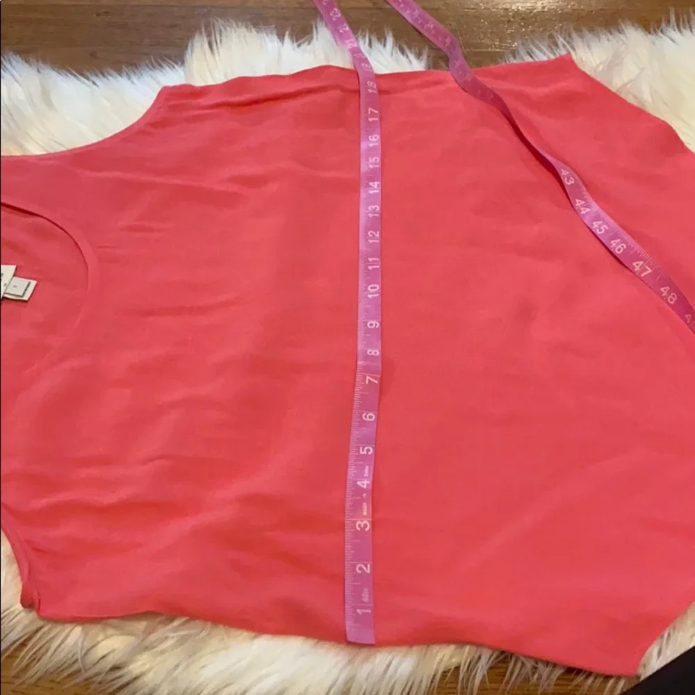 J.Crew hot pink tank top summer blouse size 2